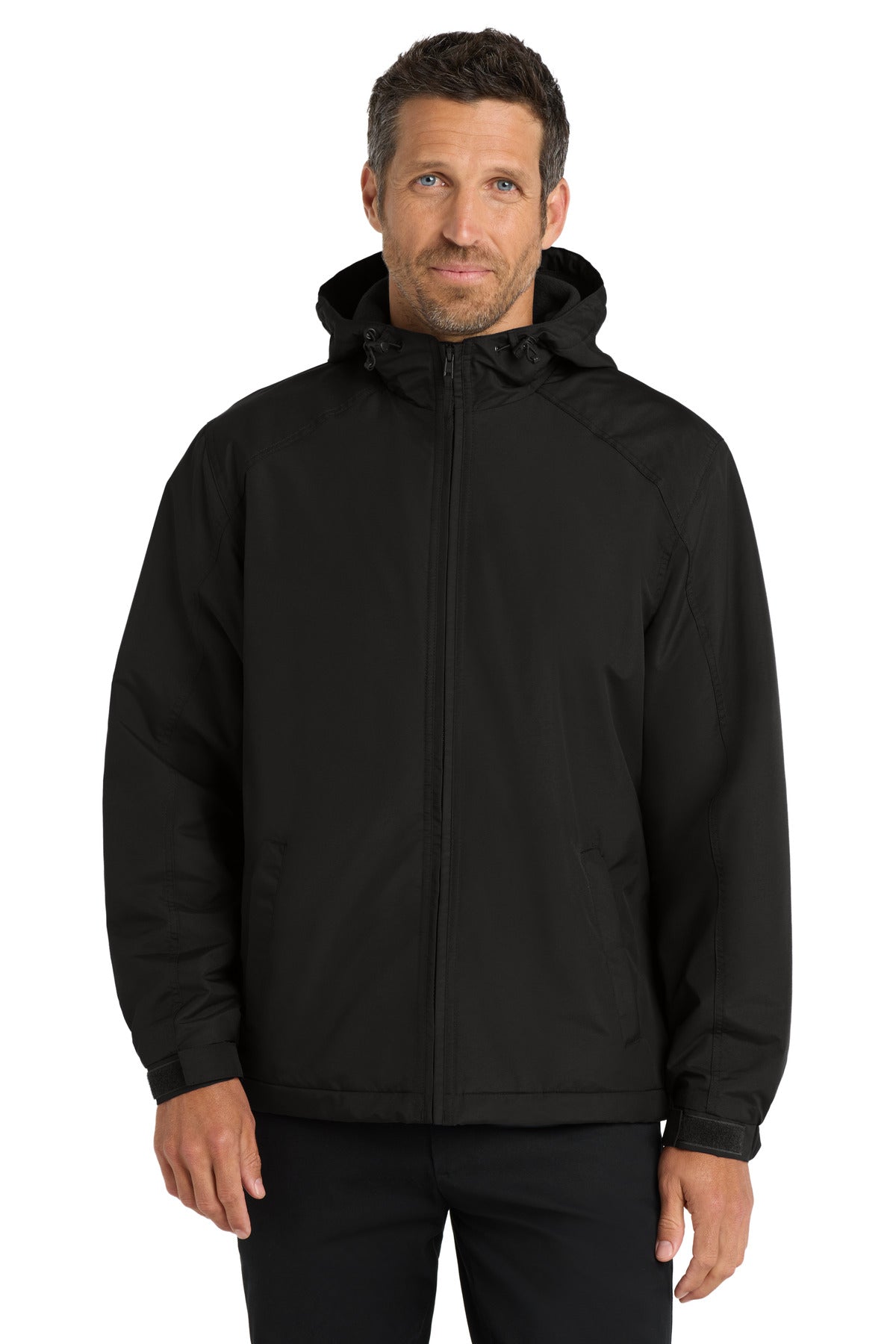 Port Authority® Hooded Charger Jacket J327