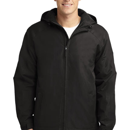 Port Authority ® Hooded Charger Jacket. J327