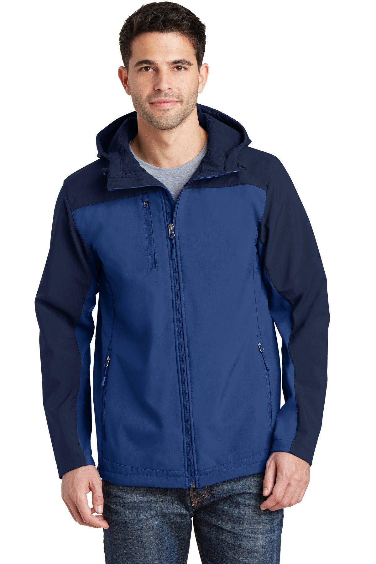 Port Authority® Hooded Core Soft Shell Jacket J335