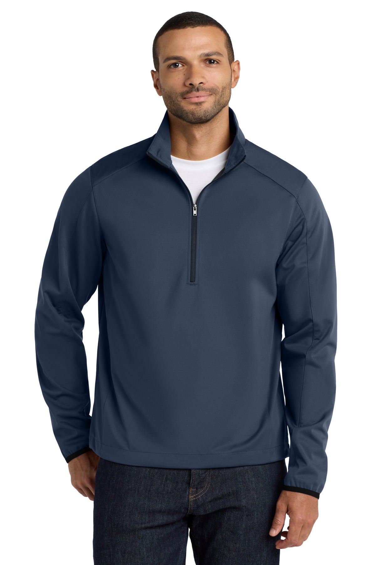 Port Authority® Active 1/2-Zip Soft Shell Jacket J716