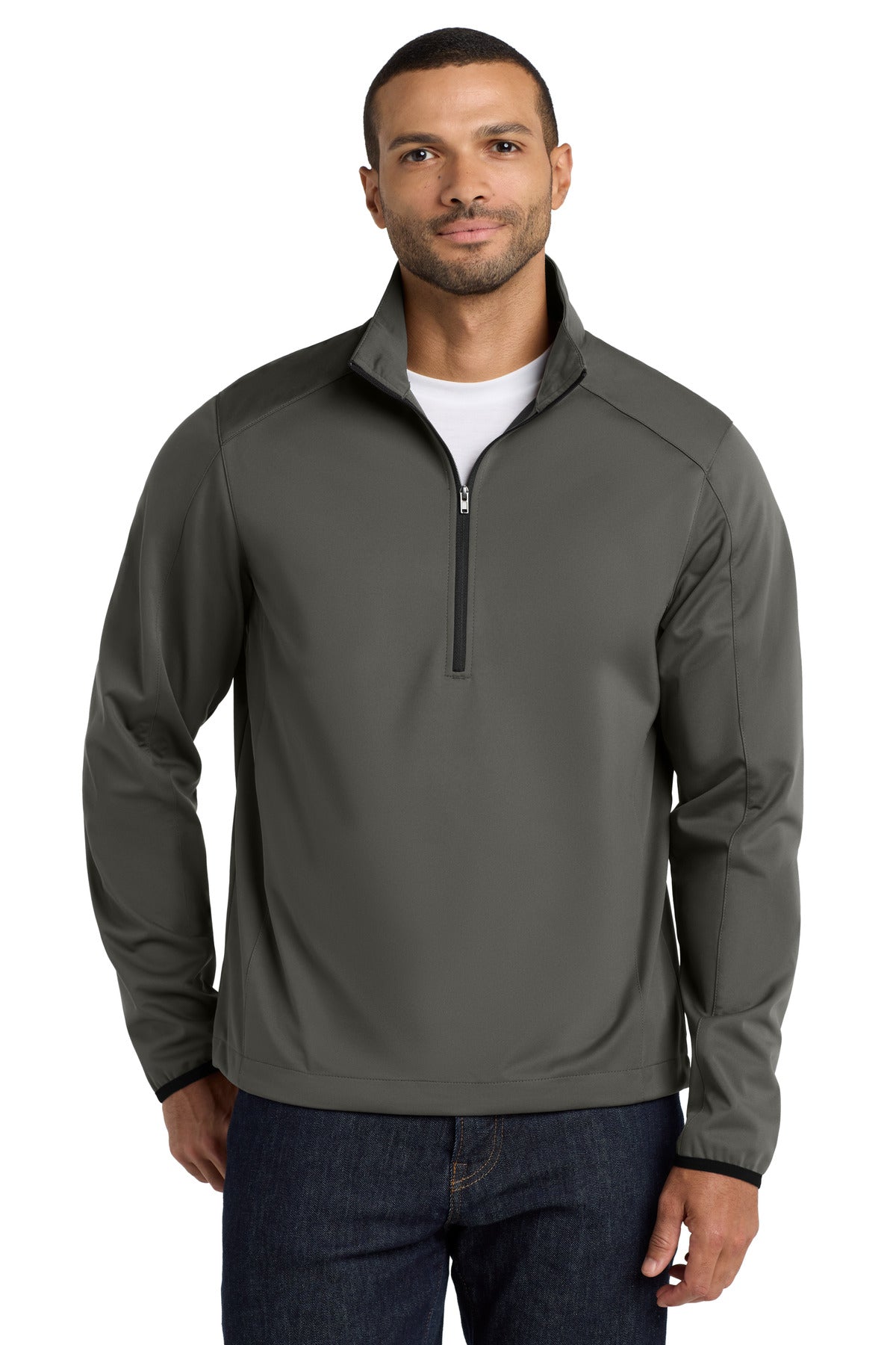 Port Authority® Active 1/2-Zip Soft Shell Jacket J716