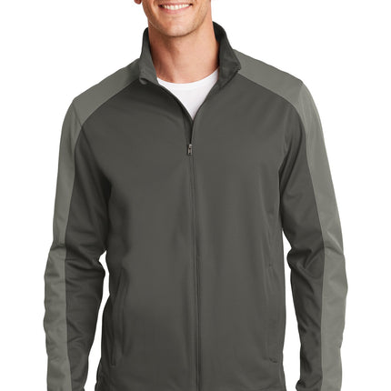 Port Authority ® Active Colorblock Soft Shell Jacket. J718