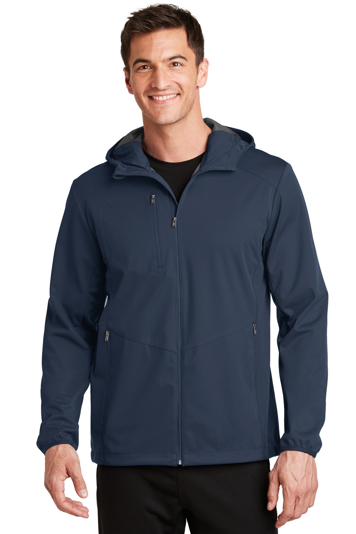 Port Authority® Active Hooded Soft Shell Jacket J719