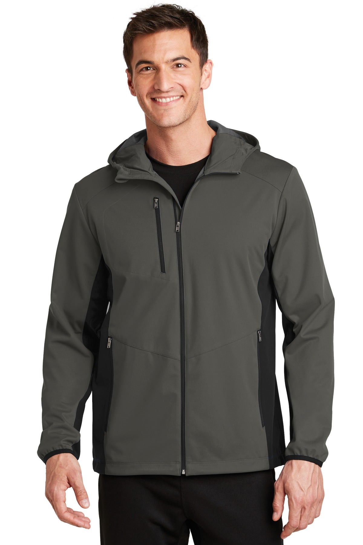 Port Authority® Active Hooded Soft Shell Jacket J719