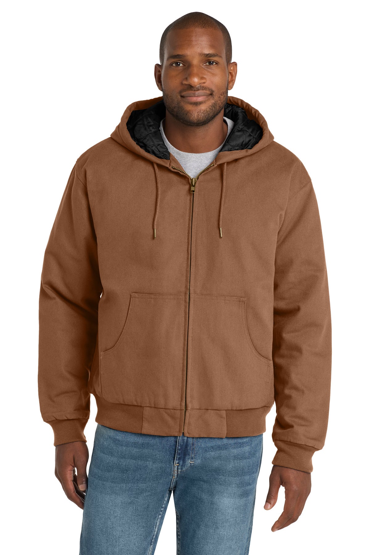 CornerStone® - Duck Cloth Hooded Work Jacket J763H