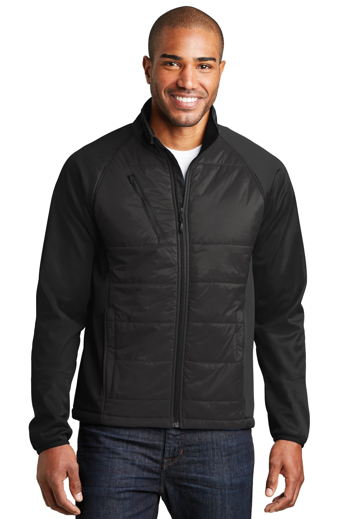 Port Authority® Hybrid Soft Shell Jacket J787