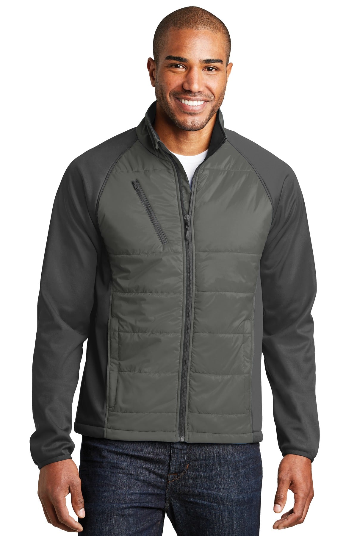 Port Authority® Hybrid Soft Shell Jacket J787