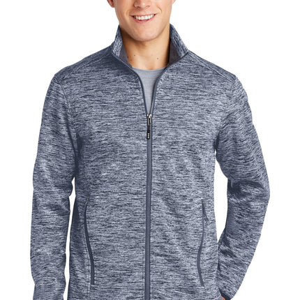 Sport-Tek ® PosiCharge ® Electric Heather Soft Shell Jacket. JST30