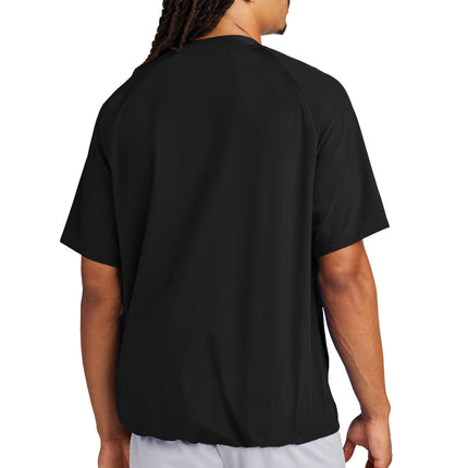 Sport-Tek ®  Sport-Wick ®  Fleece Colorblock Hooded Pullover. ST235