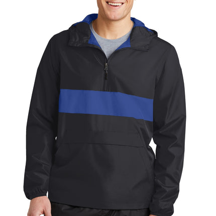 Sport-Tek ® Zipped Pocket Anorak. JST65