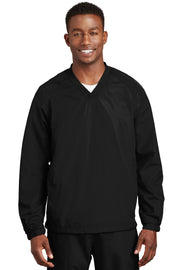 Sport-Tek® V-Neck Raglan Wind Shirt JST72