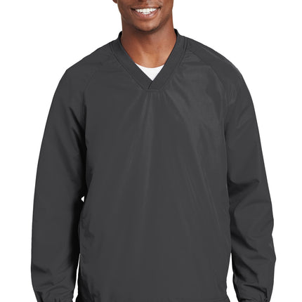 Sport-Tek ® V-Neck Raglan Wind Shirt. JST72