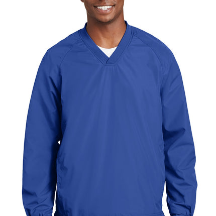Sport-Tek ® V-Neck Raglan Wind Shirt. JST72