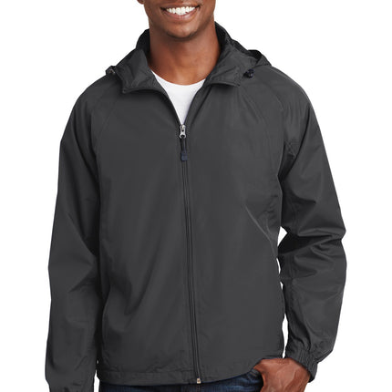 Sport-Tek ® Hooded Raglan Jacket. JST73