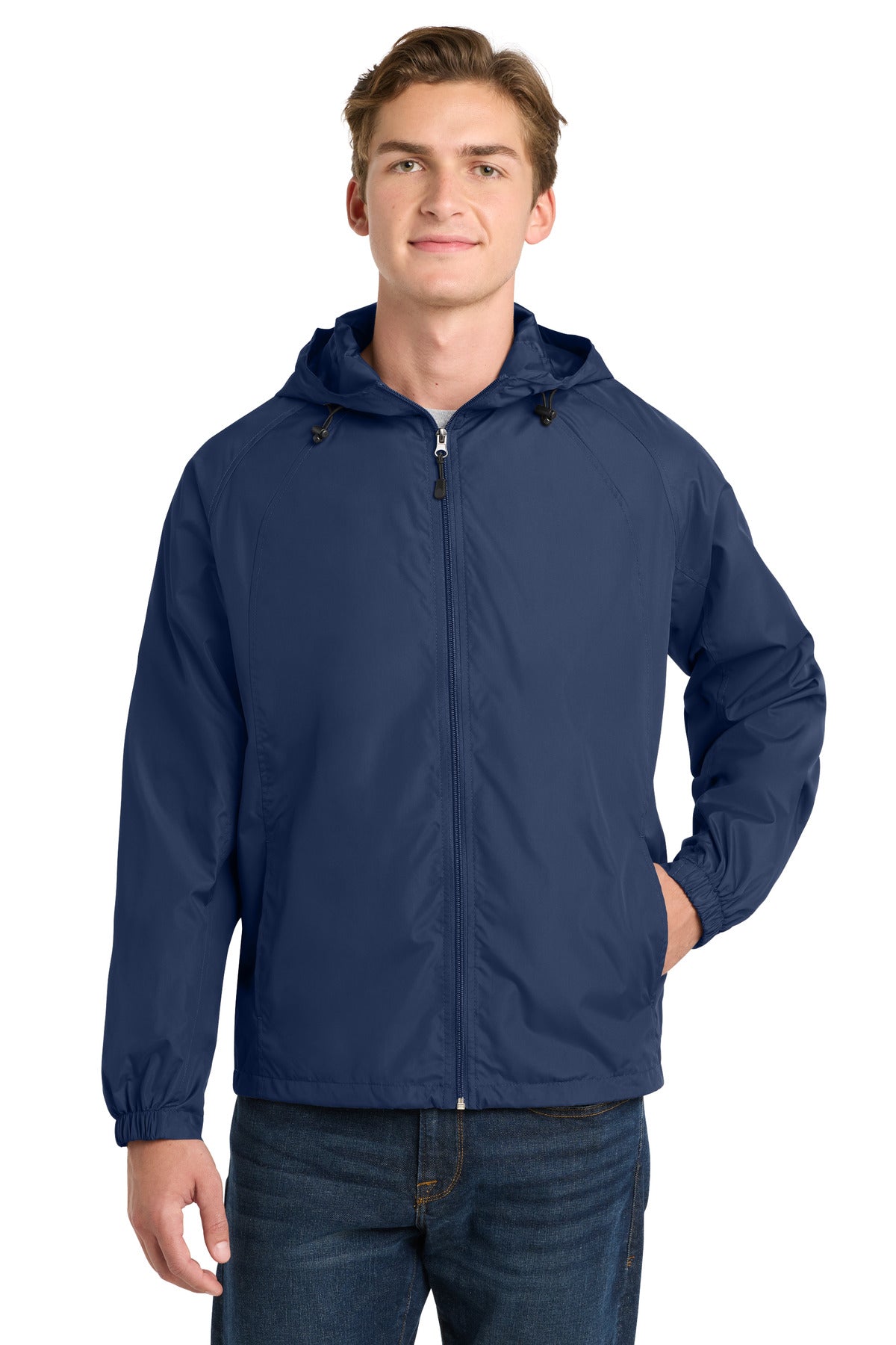 Sport-Tek® Hooded Raglan Jacket JST73