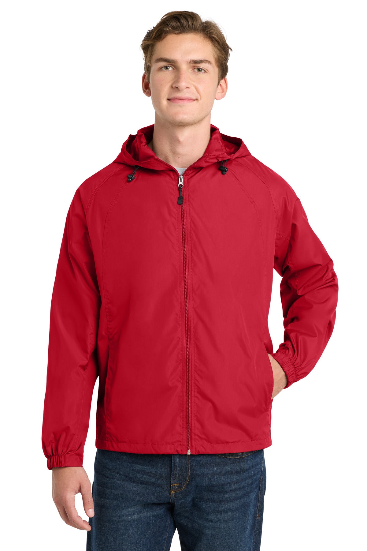 Sport-Tek® Hooded Raglan Jacket JST73