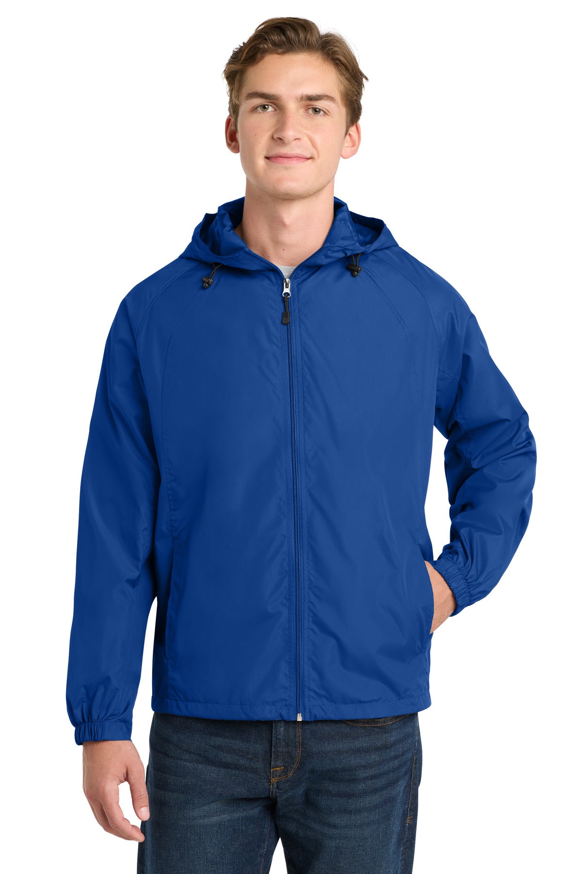Sport-Tek® Hooded Raglan Jacket JST73