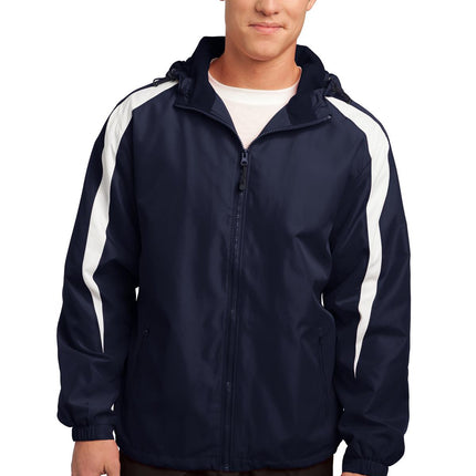 Sport-Tek ® Fleece-Lined Colorblock Jacket. JST81