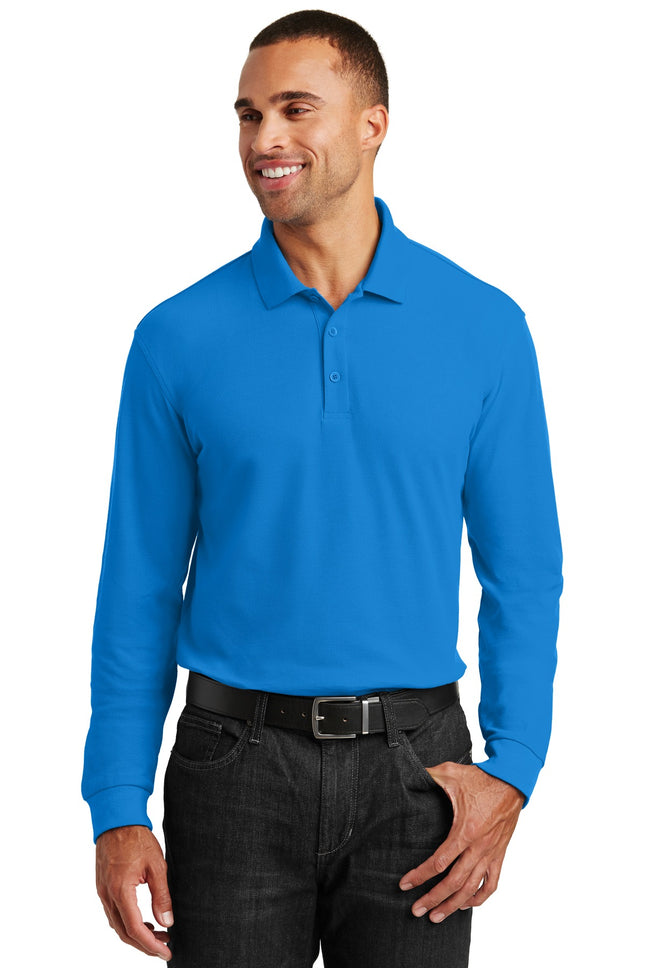 Port Authority ® Long Sleeve Core Classic Pique Polo. K100LS