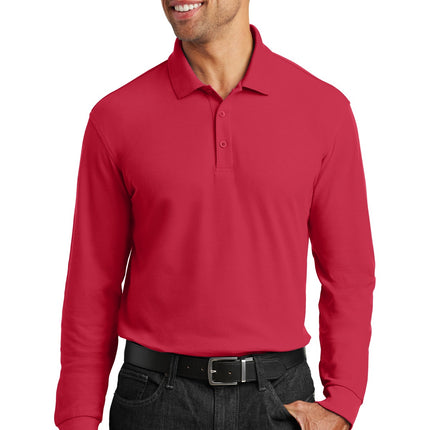 Port Authority ® Long Sleeve Core Classic Pique Polo. K100LS