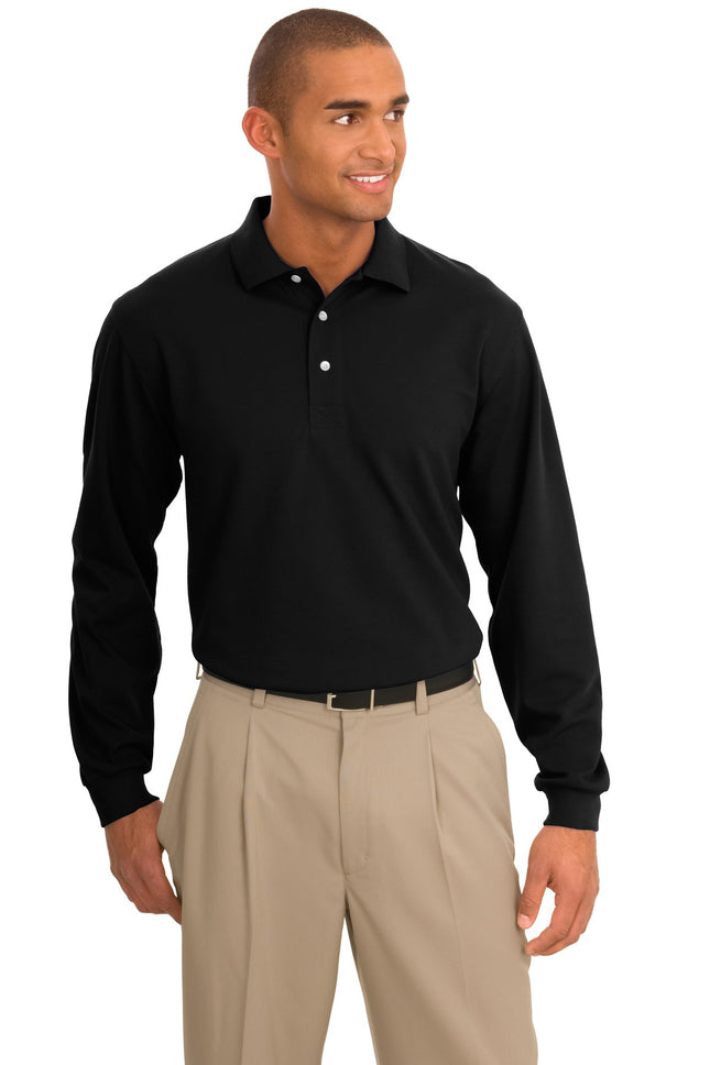 Port Authority ® Rapid Dry Long Sleeve Polo.  K455LS