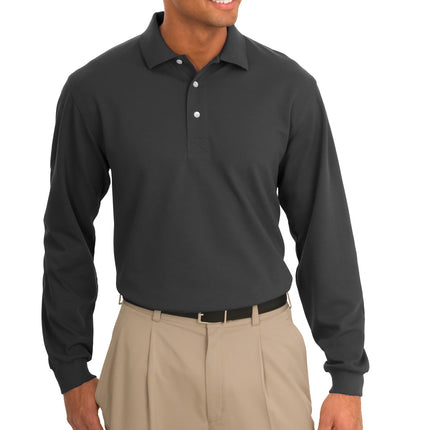 Port Authority ® Rapid Dry Long Sleeve Polo.  K455LS