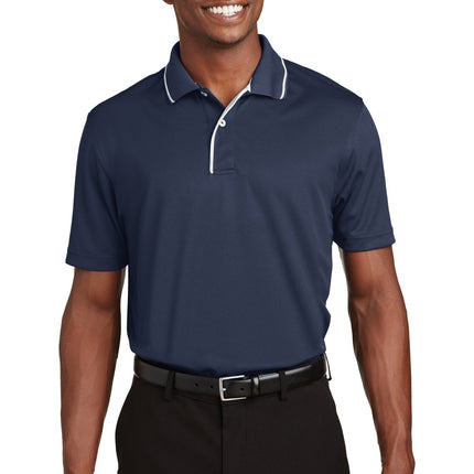 Sport-Tek ® Dri-Mesh ® Polo with Tipped Collar and Piping.  K467