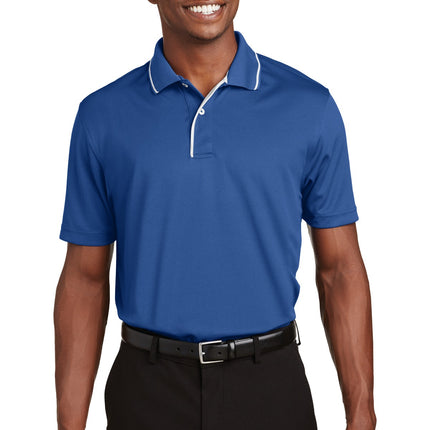 Sport-Tek ® Dri-Mesh ® Polo with Tipped Collar and Piping.  K467