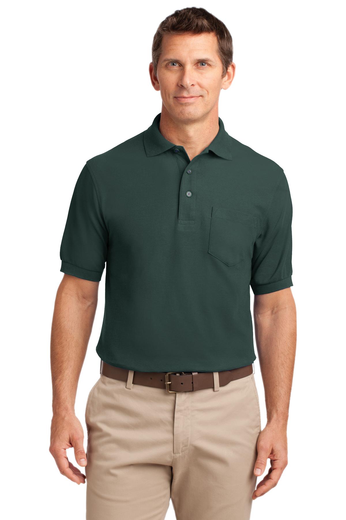 Port Authority ®  Silk Touch Polo with Pocket.  K500P