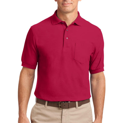Port Authority ®  Silk Touch™ Polo with Pocket.  K500P