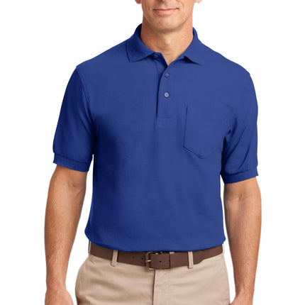 Port Authority ®  Silk Touch™ Polo with Pocket.  K500P
