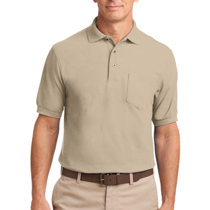 Port Authority ®  Silk Touch™ Polo with Pocket.  K500P