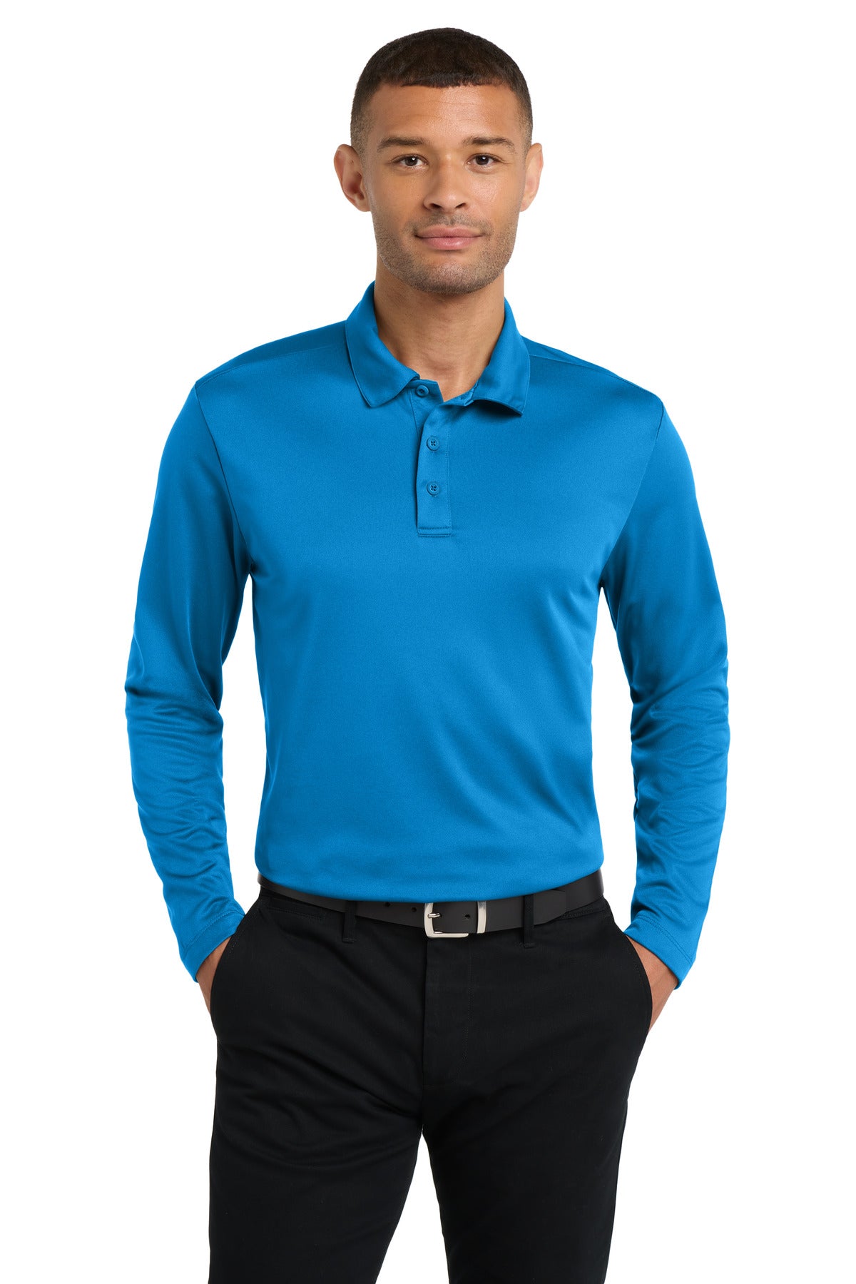 Port Authority ®  Silk Touch Performance Long Sleeve Polo. K540LS