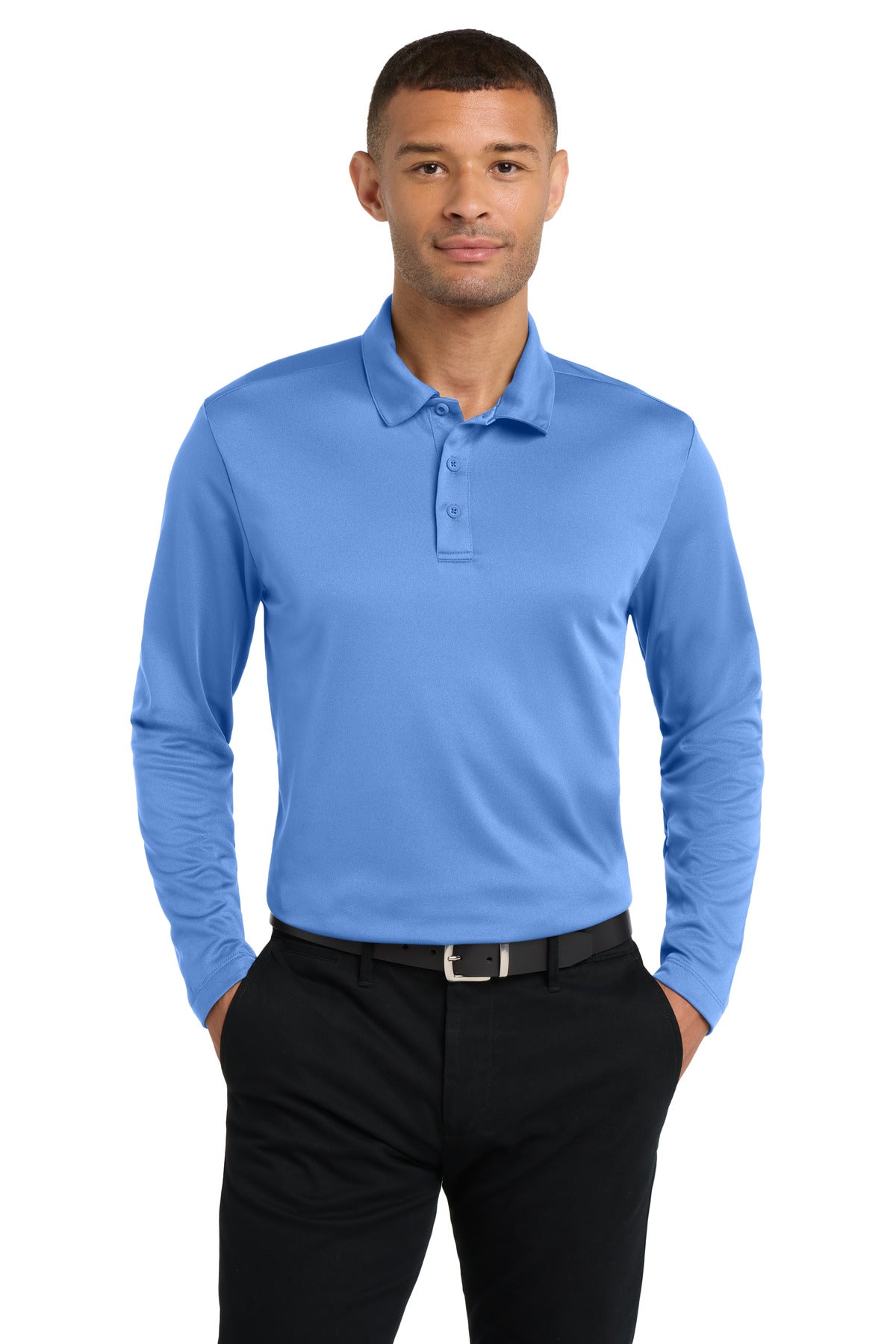 Port Authority ®  Silk Touch Performance Long Sleeve Polo. K540LS