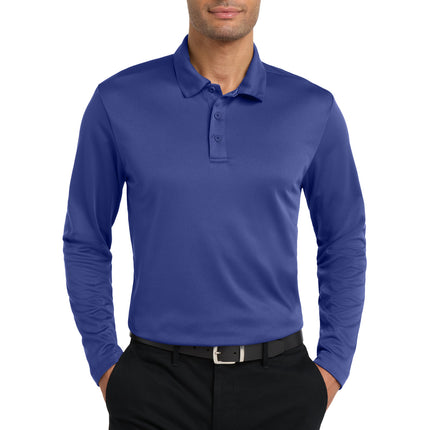 Port Authority ® Silk Touch Performance Long Sleeve Polo. K540LS