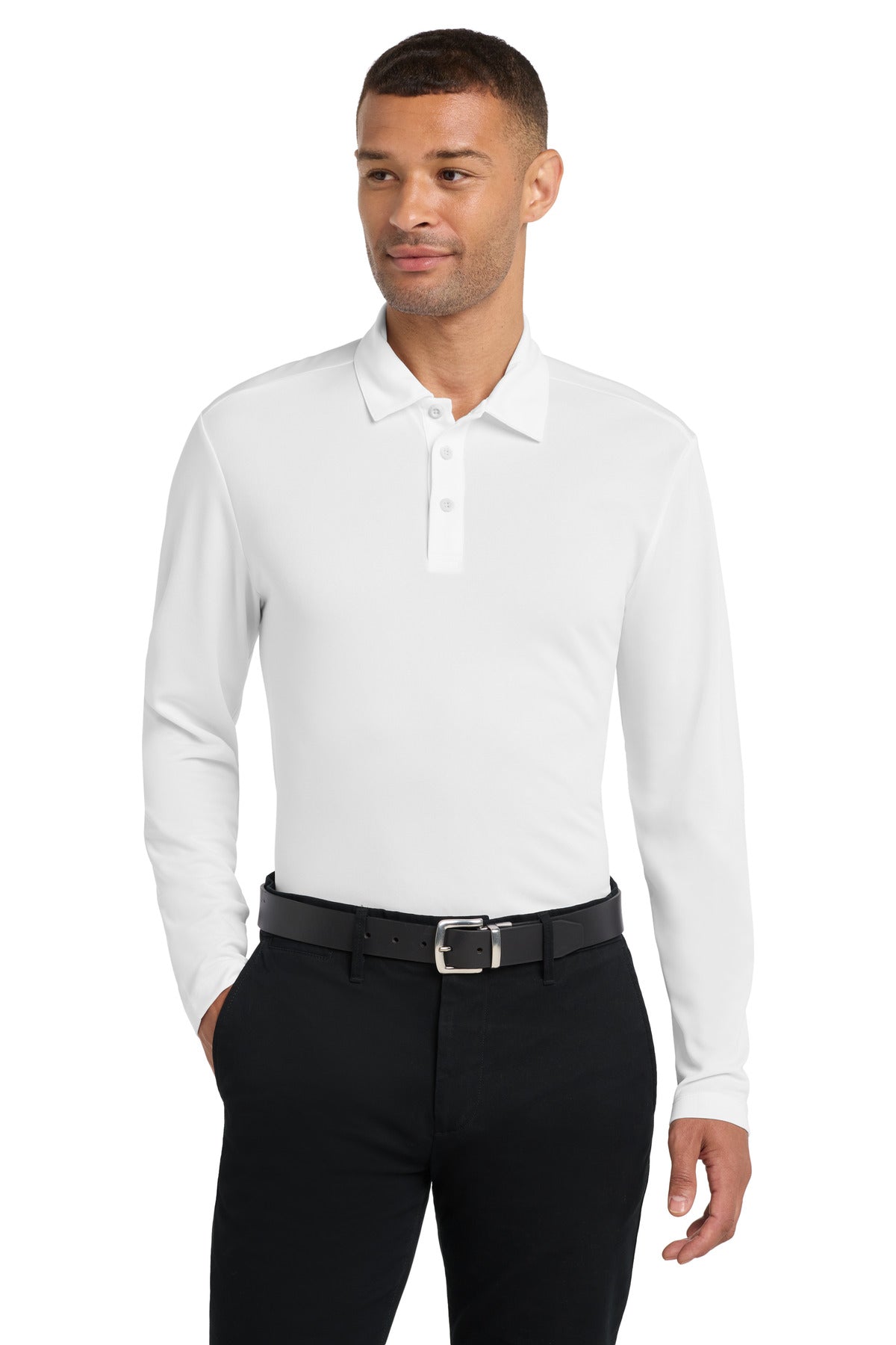 Port Authority ®  Silk Touch Performance Long Sleeve Polo. K540LS
