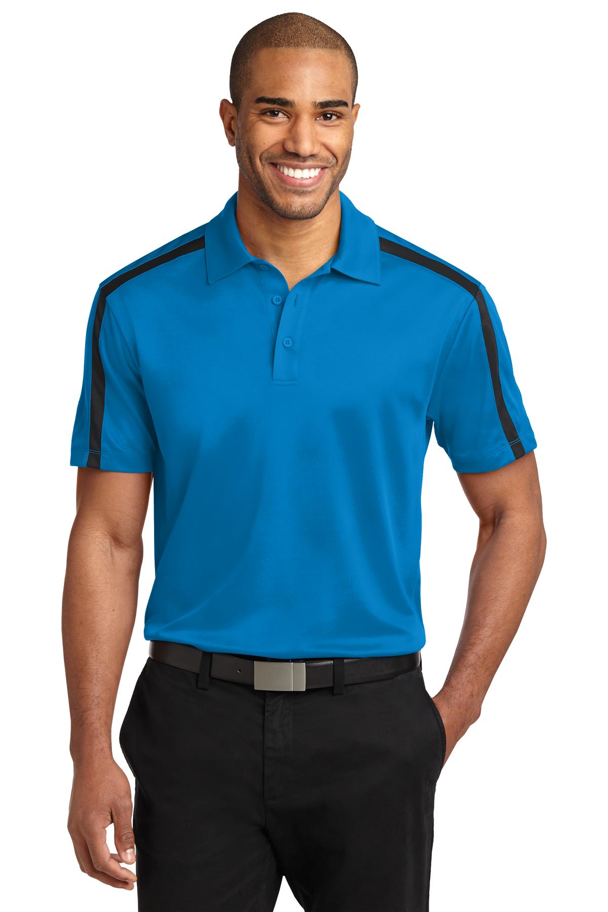 Port Authority ®  Silk Touch Performance Colorblock Stripe Polo. K547