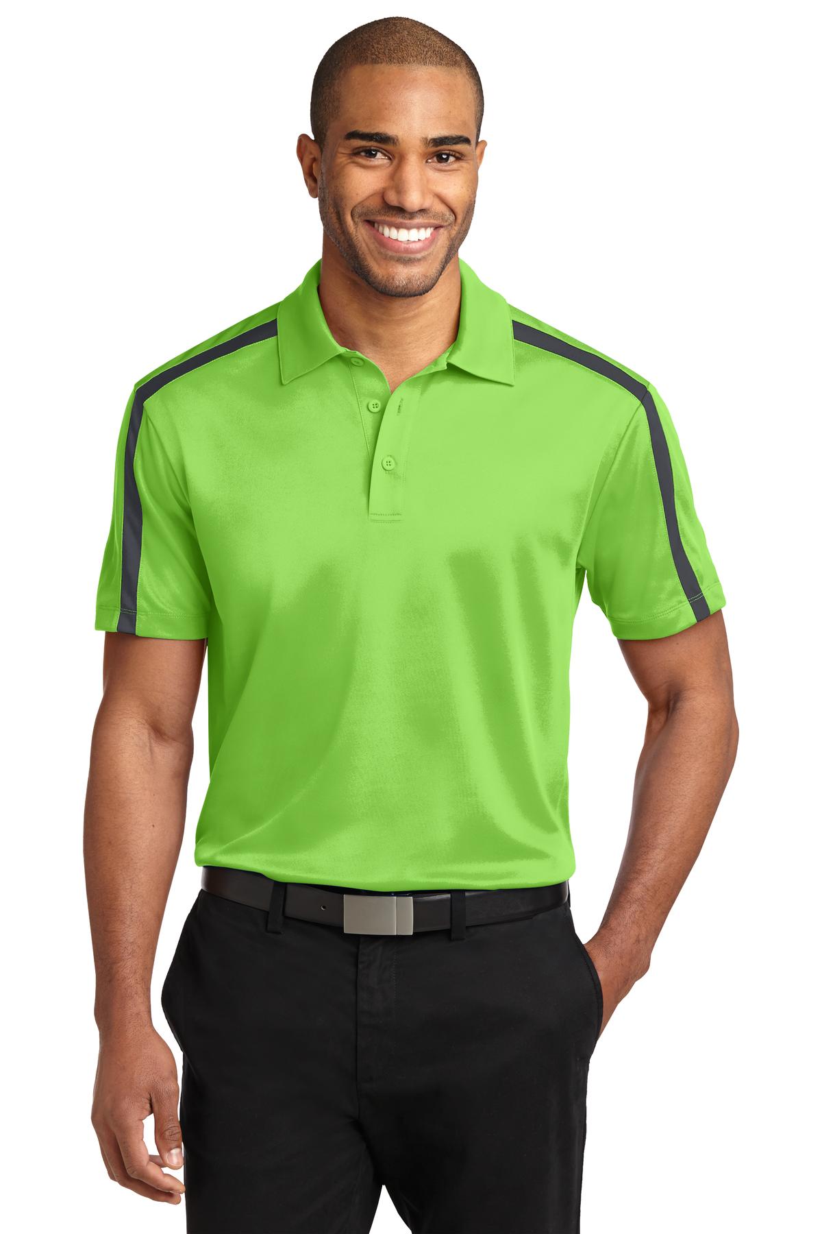 Port Authority ®  Silk Touch Performance Colorblock Stripe Polo. K547