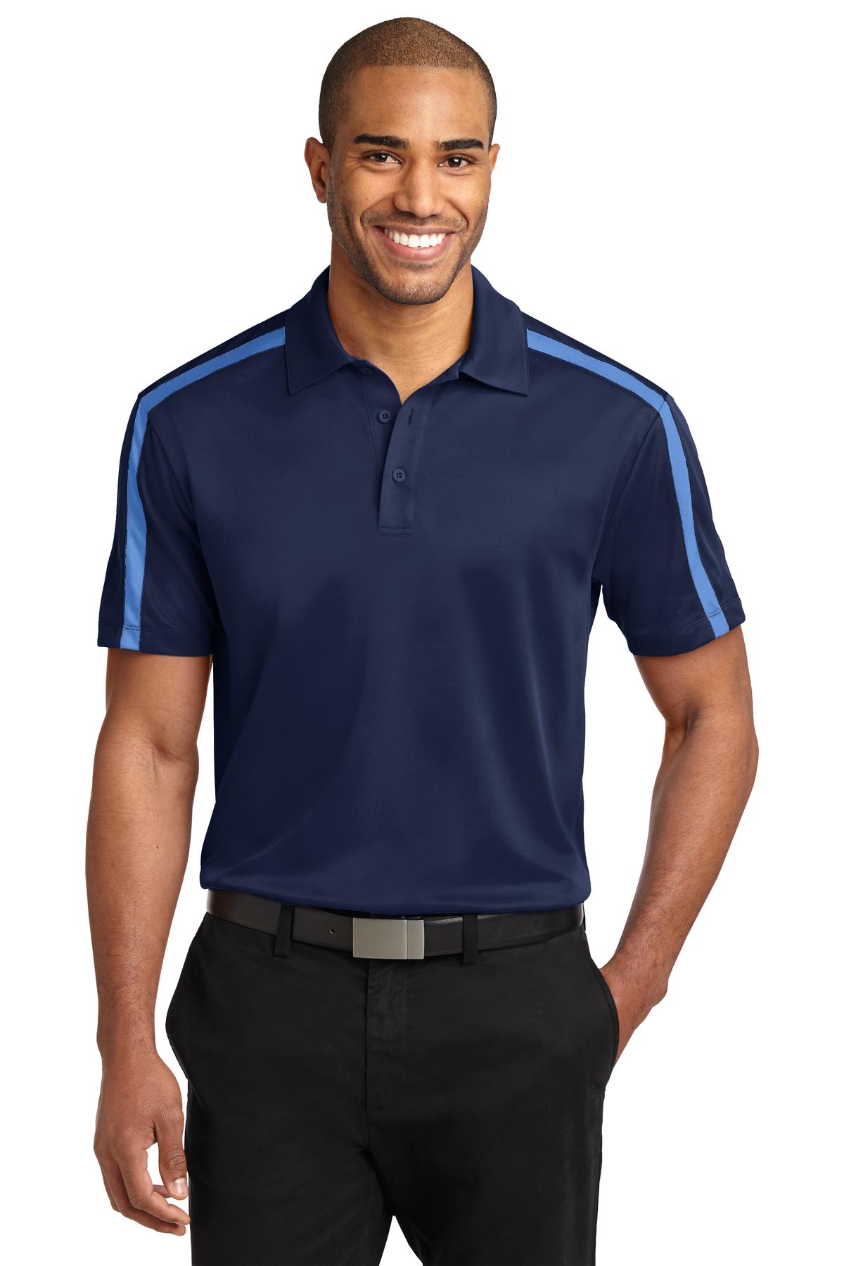 Port Authority ®  Silk Touch Performance Colorblock Stripe Polo. K547