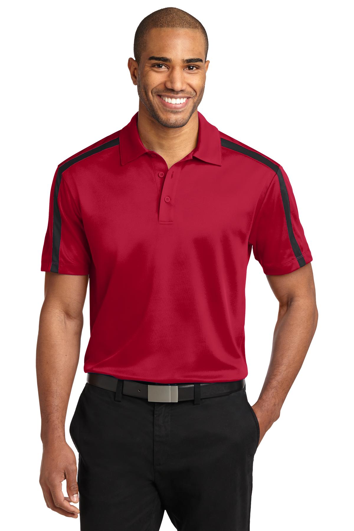 Port Authority ®  Silk Touch Performance Colorblock Stripe Polo. K547