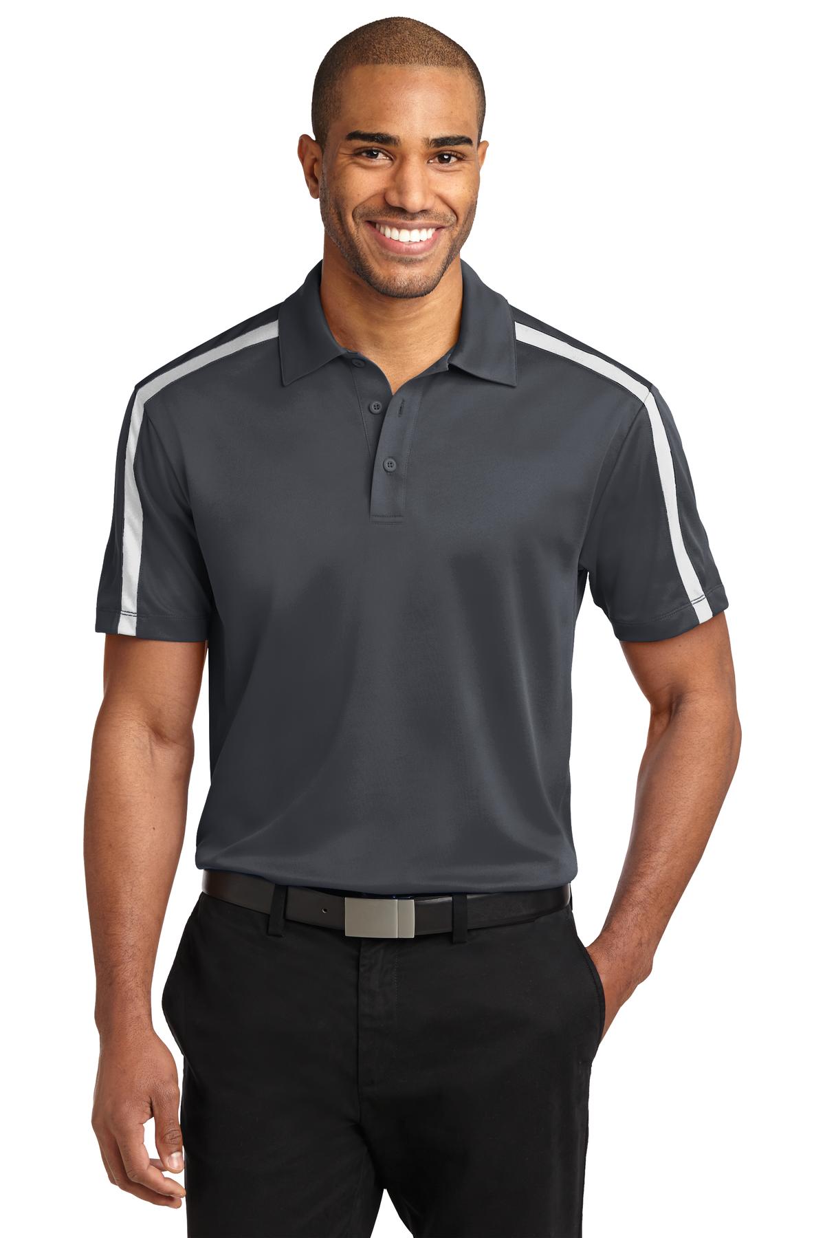Port Authority ®  Silk Touch Performance Colorblock Stripe Polo. K547