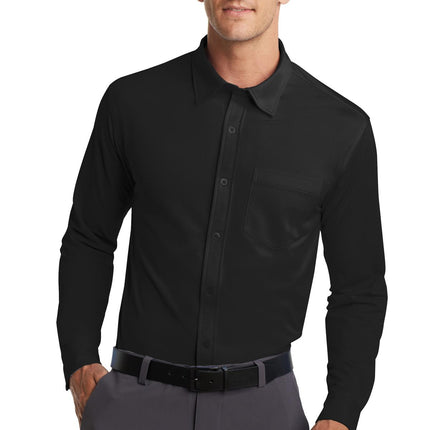 Port Authority ® Dimension Knit Dress Shirt. K570