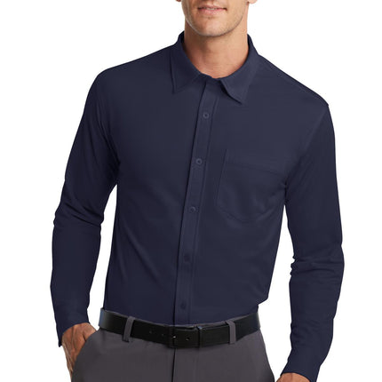 Port Authority ® Dimension Knit Dress Shirt. K570