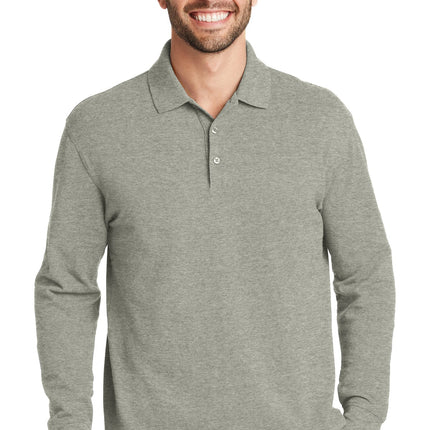 Port Authority ® EZCotton ® Long Sleeve Polo. K8000LS