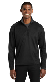 Port Authority® Vertical Texture 1/4-Zip Pullover K805