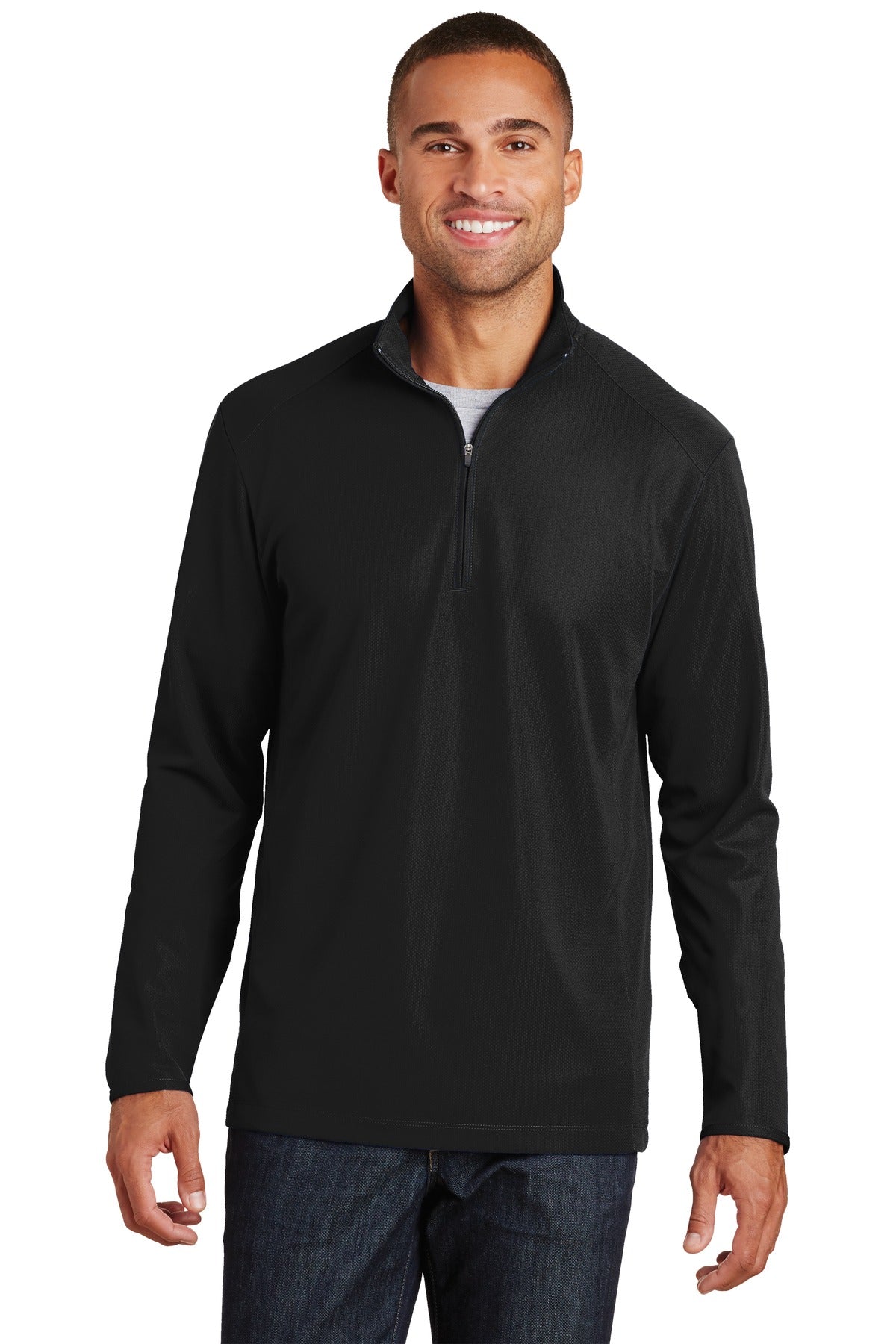 Port Authority® Pinpoint Mesh 1/2-Zip K806
