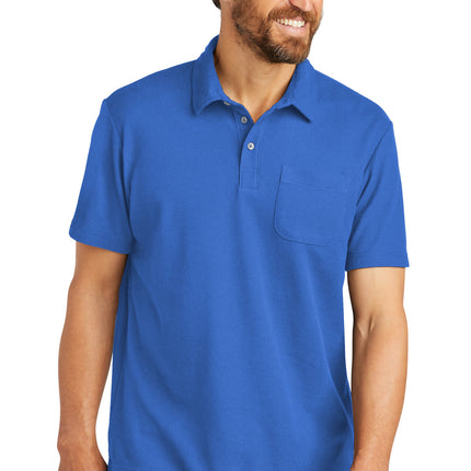 Port Authority ® C-FREE ® Cotton Blend Pique Pocket Polo K868