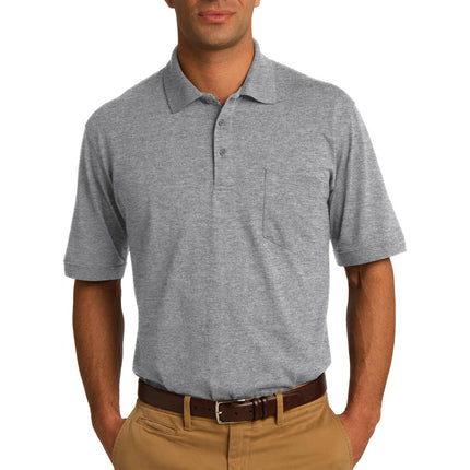 Port & Company ® Core Blend Jersey Knit Pocket Polo. KP55P