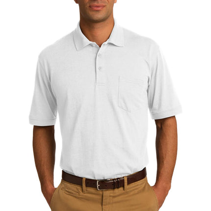 Port & Company ® Core Blend Jersey Knit Pocket Polo. KP55P