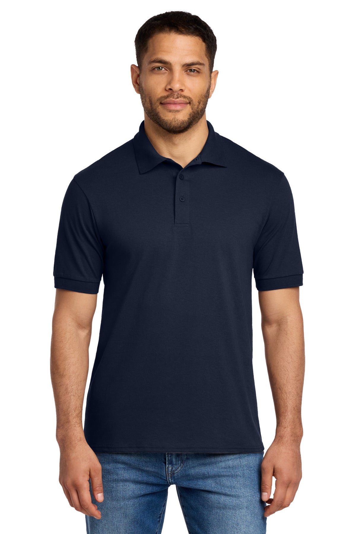 Port & Co Core Blend Jersey Knit Polo. KP55